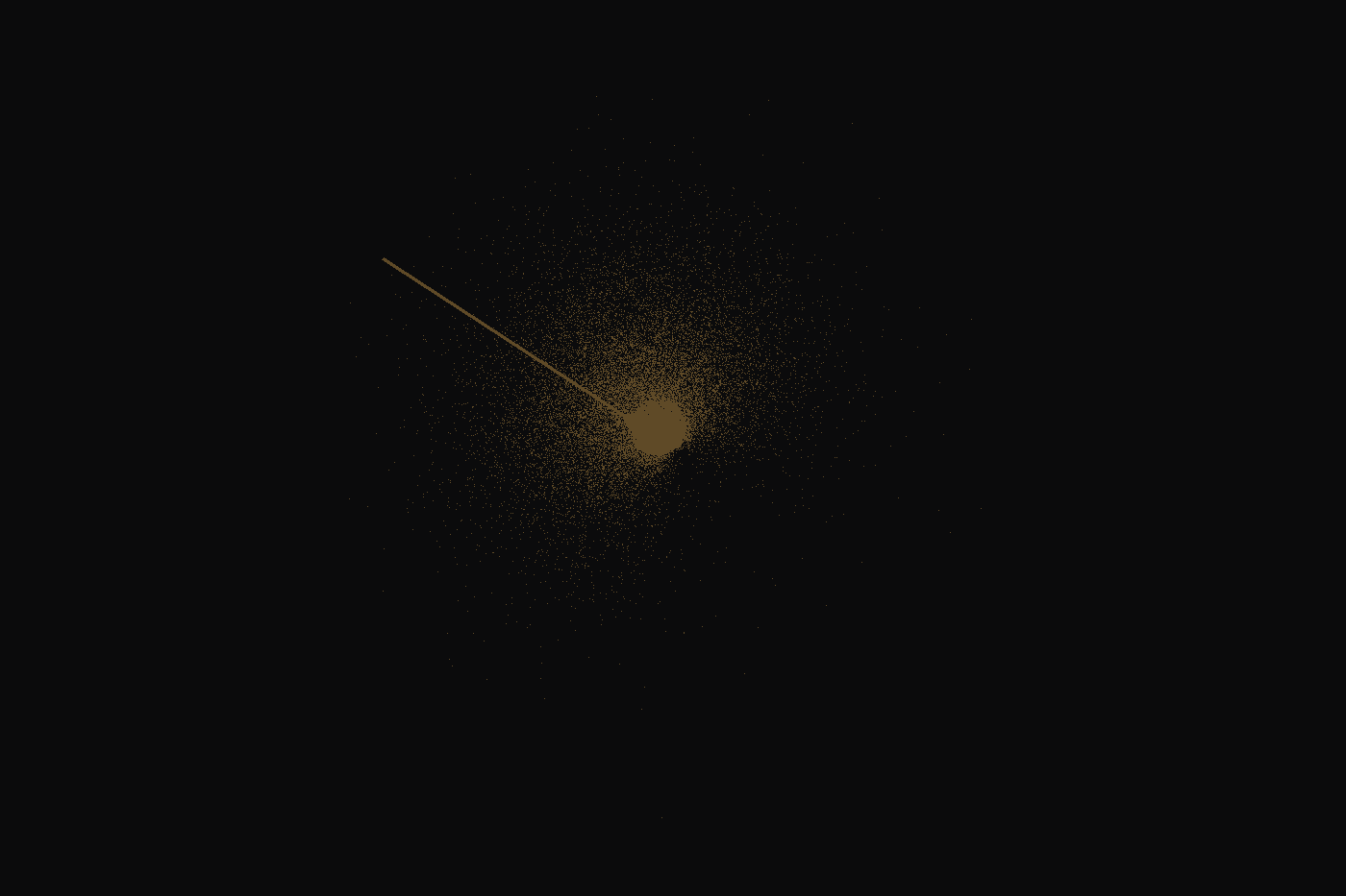 Vectorscope trace